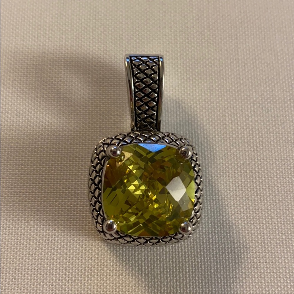 Citrine Necklace Slider